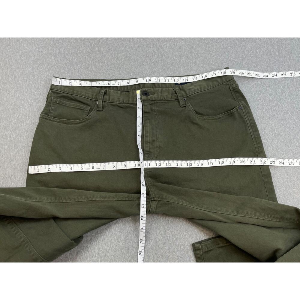 Roark Jeans Mens 40 x‎ 32 Green Cotton Blend Hwy 128 Stretch Straight Fit RD213 - Picture 6 of 7
